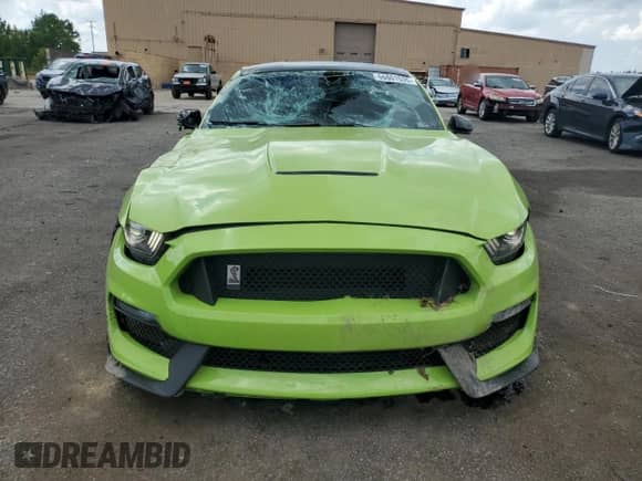 2020 Ford Mustang Shelby GT350 with VIN 1FA6P8JZXL5550966, listed as a Copart auction lot 66801535 with 28,972 mi miles and Salvage title. Bid and sale history available at DreamBid. Image 5.