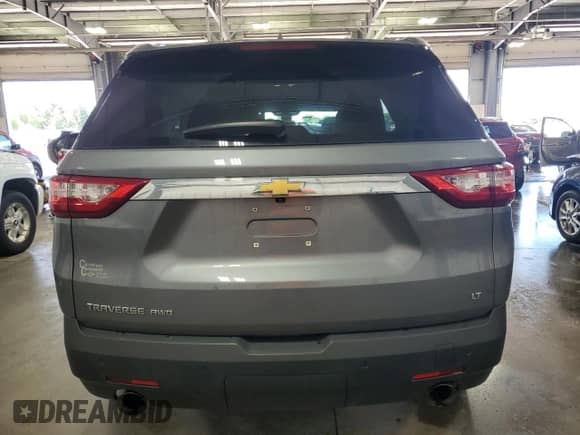 2021 Chevrolet Traverse LT Cloth z VIN 1GNEVGKW7MJ235388, wystawiony jako Copart lot #63011765 z przebiegiem 54 792 mil mil oraz Szkoda całkowita • Salvage title. Historia ofert i sprzedaży dostępna na DreamBid. Obrazek 6.