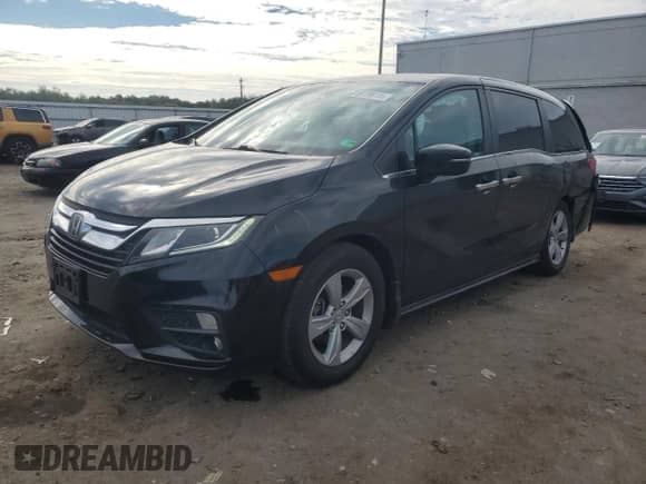 2019 Honda Odyssey EX-L с VIN 5FNRL6H74KB103655, выставлен на аукционе Copart как лот 81819815 с пробегом 194 463 миль миль и Списание • Salvage title. История ставок и продаж доступна на DreamBid. Изображение 1.