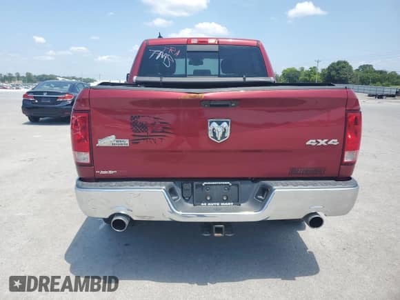 2015 Ram 1500 Big Horn with VIN 1C6RR7LM1FS679155, listed as a Copart auction lot 66162895 with 192,972 mi miles and Clean title. Bid and sale history available at DreamBid. Image 6.