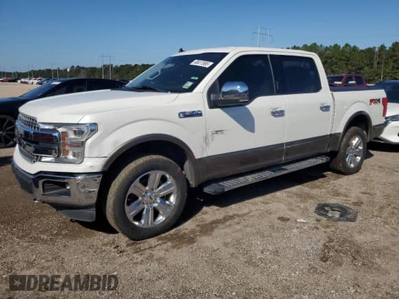 2020 Ford F-150 XL with VIN 1FTEW1E56LKE56477, listed as a Copart auction lot 90417885 with 109,813 mi miles and Salvage title. Bid and sale history available at DreamBid. Image 1.