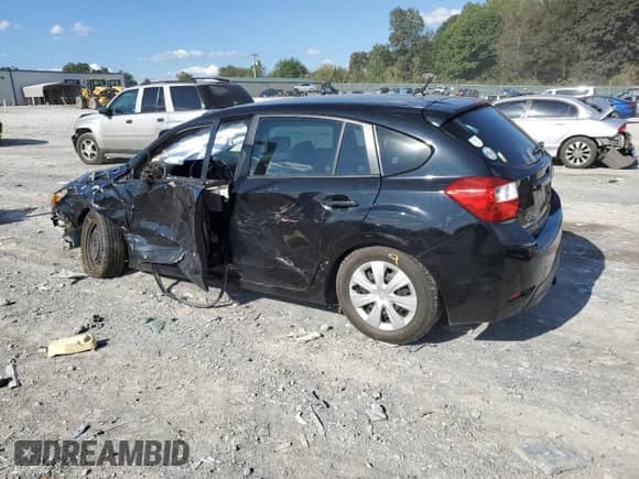 2015 Subaru Impreza 2.0i with VIN JF1GPAA65F8214744, listed as a Copart auction lot 84590815 with 145,238 mi miles and Salvage title. Bid and sale history available at DreamBid. Image 2.