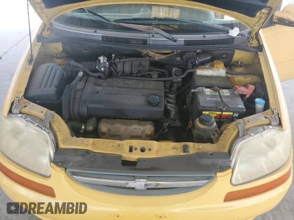 2005 Chevrolet Aveo LT с VIN KL1TG62665B292835, выставлен на аукционе Copart как лот 67140935 с пробегом Не указан миль и Списание • Salvage title. История ставок и продаж доступна на DreamBid. Изображение 11.