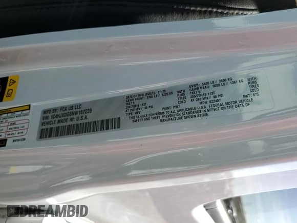 2022 Jeep Wrangler Unlimited High Tide z VIN 1C4HJXDG6NW167239, wystawiony jako Copart lot #81921624 z przebiegiem 37 047 mil mil oraz Szkoda całkowita • Salvage title. Historia ofert i sprzedaży dostępna na DreamBid. Obrazek 13.