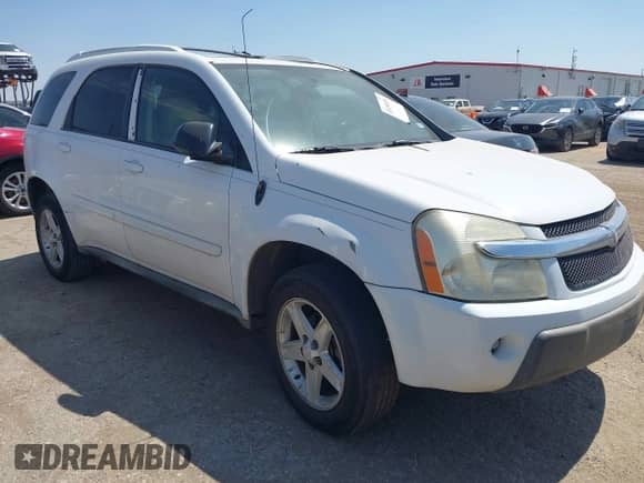 2005 Chevrolet Equinox LT с VIN 2CNDL73F656143353, выставлен на аукционе IAAI как лот 43136524 с пробегом 193 341 миль миль и . История ставок и продаж доступна на DreamBid. Изображение 1.
