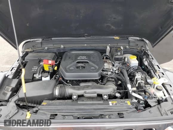 2022 Jeep Wrangler Unlimited Sahara с VIN 1C4HJXEN0NW110192, выставлен на аукционе Copart как лот 61589665 с пробегом 32 965 миль миль и Списание • Salvage title. История ставок и продаж доступна на DreamBid. Изображение 12.