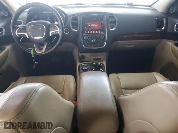 2015 Dodge Durango Citadel with VIN 1C4RDJEG6FC892379, listed as a Copart auction lot 68923805 with 197,464 mi miles and Salvage title. Bid and sale history available at DreamBid. Image 8.
