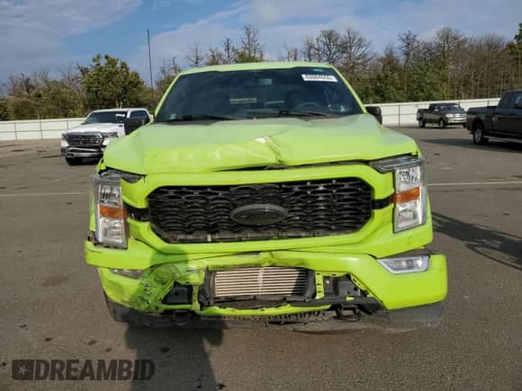 2021 Ford F-150 XLT z VIN 1FTEW1EP6MFB90552, wystawiony jako Copart lot #82084555 z przebiegiem 112 471 mil mil oraz Szkoda całkowita • Salvage title. Historia ofert i sprzedaży dostępna na DreamBid. Obrazek 5.