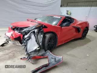 2025 Chevrolet Corvette 2LT с VIN 1G1YB2D41S5104971, выставлен на аукционе Copart как лот 62337565 с пробегом 4 915 миль миль и Списание • Salvage title. История ставок и продаж доступна на DreamBid. Изображение 1.