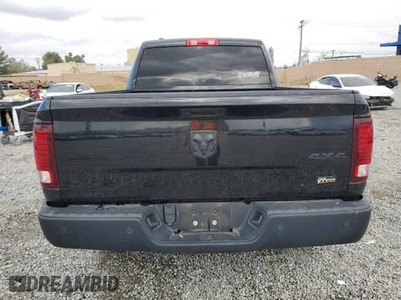 2023 Ram 1500 Warlock z VIN 1C6RR7GG5PS520287, wystawiony jako Copart lot #54423575 z przebiegiem 38 542 mil mil oraz Szkoda całkowita • Salvage title. Historia ofert i sprzedaży dostępna na DreamBid. Obrazek 6.