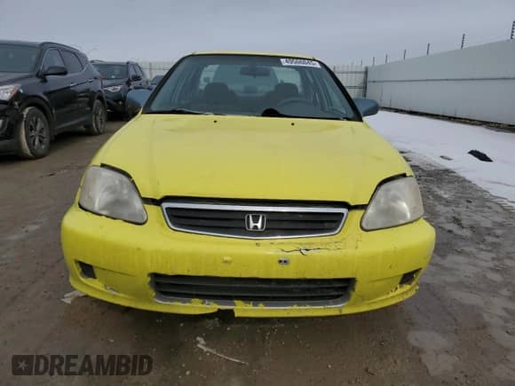 1999 Honda Civic z VIN 2HGEJ668XXH900205, wystawiony jako Copart lot #49506045 z przebiegiem 189 408 mil mil oraz Szkoda całkowita • Salvage title. Historia ofert i sprzedaży dostępna na DreamBid. Obrazek 5.