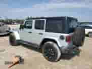 2023 Jeep Wrangler Sahara with VIN 1C4JJXP67PW608366, listed as a Copart auction lot 42828495 with 2,876 mi miles and Non repairable. Bid and sale history available at DreamBid. Image 2.