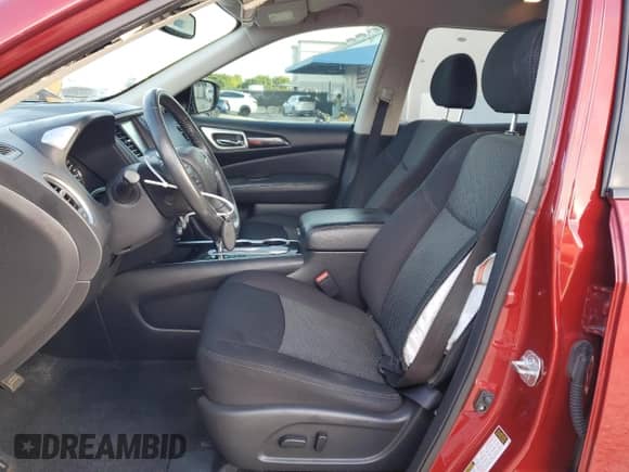 2020 Nissan Pathfinder SV with VIN 5N1DR2BN1LC641054, listed as a Copart auction lot 83821495 with 55,305 mi miles and Salvage title. Bid and sale history available at DreamBid. Image 7.