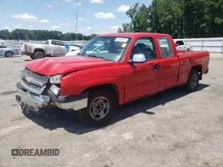 2004 Chevrolet Silverado 1500 LS with VIN 1GCEC19X54Z285282, listed as a Copart auction lot 66268935 with Not provided miles and Salvage title. Bid and sale history available at DreamBid. Image 1.