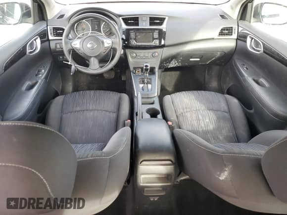 2017 Nissan Sentra SR with VIN 3N1AB7AP1HL712604, listed as a Copart auction lot 84412345 with 107,209 mi miles and Salvage title. Bid and sale history available at DreamBid. Image 8.