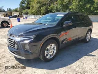 2021 Chevrolet Blazer LT с VIN 3GNKBBRA6MS526620, выставлен на аукционе Copart как лот 81465145 с пробегом 22 360 миль миль и Списание • Salvage title. История ставок и продаж доступна на DreamBid. Изображение 1.