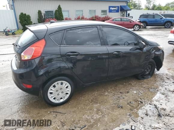 2018 Ford Fiesta S with VIN 3FADP4TJ5JM134371, listed as a Copart auction lot 59163585 with 107,831 mi miles and Salvage title. Bid and sale history available at DreamBid. Image 3.