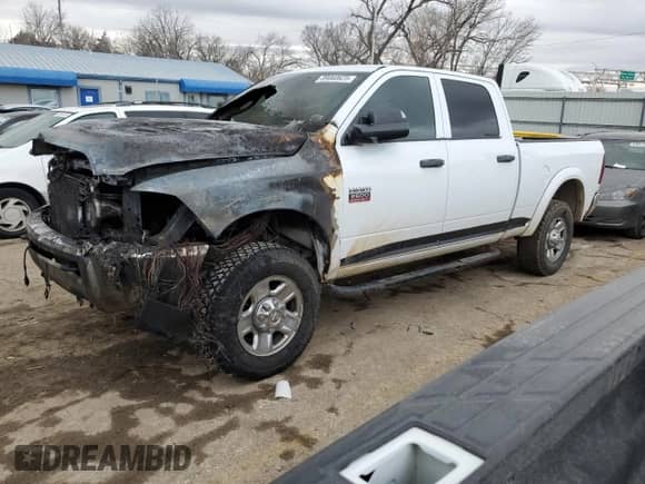 2010 Dodge 2500 TRX with VIN 3D7UT2CLXAG144605, listed as a Copart auction lot 89060625 with Not provided miles and Salvage title. Bid and sale history available at DreamBid. Image 1.