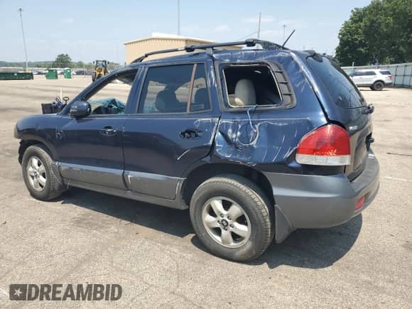 2005 Hyundai Santa Fe GLS with VIN KM8SC13E45U881908, listed as a Copart auction lot 67317175 with 152,970 mi miles and Salvage title. Bid and sale history available at DreamBid. Image 2.