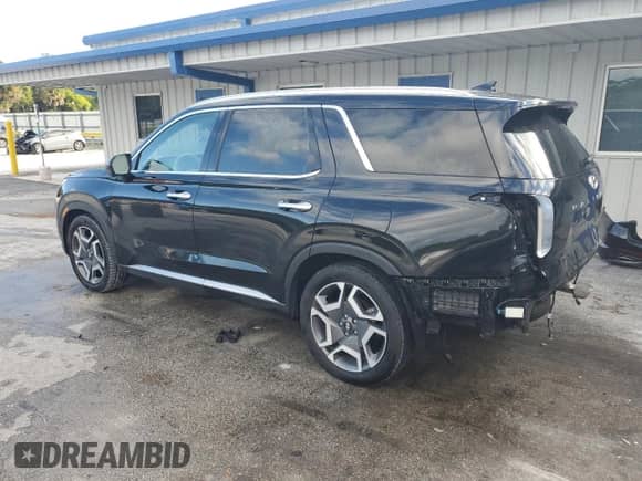 2024 Hyundai Palisade Limited with VIN KM8R54GE7RU681972, listed as a Copart auction lot 86835595 with 45,573 mi miles and Clean title. Bid and sale history available at DreamBid. Image 2.