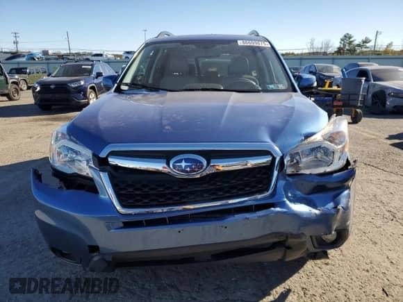 2015 Subaru Forester Touring with VIN JF2SJAWC5FH477385, listed as a Copart auction lot 86609875 with 65,497 mi miles and Salvage title. Bid and sale history available at DreamBid. Image 5.