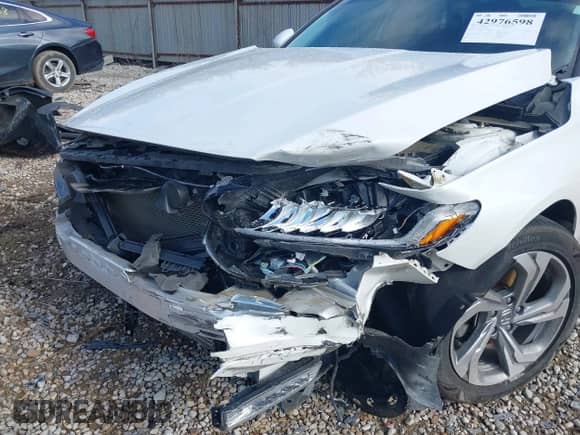 2019 Honda Accord EX-L с VIN 1HGCV1F55KA066663, выставлен на аукционе IAAI как лот 42976598 с пробегом 59 480 миль миль и . История ставок и продаж доступна на DreamBid. Изображение 6.