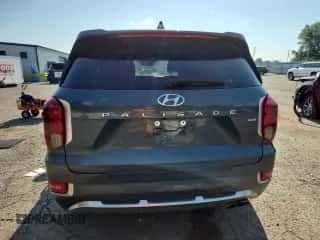 2022 Hyundai Palisade Calligraphy z VIN KM8R7DHE7NU442148, wystawiony jako Copart lot #80536585 z przebiegiem 26 400 mil mil oraz Szkoda całkowita • Salvage title. Historia ofert i sprzedaży dostępna na DreamBid. Obrazek 6.