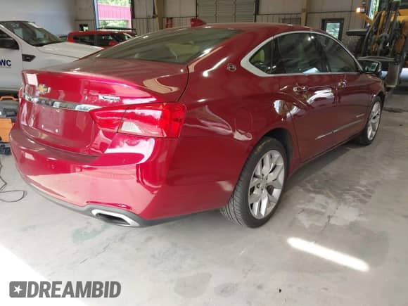 2018 Chevrolet Impala Premier with VIN 2G1125S34J9138370, listed as a IAAI auction lot 42777240 with 147,333 mi miles and . Bid and sale history available at DreamBid. Image 4.