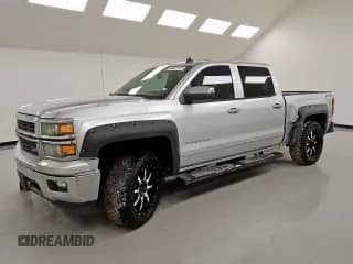 2014 Chevrolet Silverado 1500 LTZ with VIN 3GCUKSEC8EG368813, listed as a Copart auction lot 71160065 with 136,863 mi miles and Clean title. Bid and sale history available at DreamBid. Image 1.