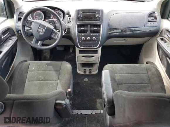 2012 Dodge Grand Caravan SE with VIN 2C4RDGBG7CR103750, listed as a Copart auction lot 71474485 with 217,319 mi miles and Salvage title. Bid and sale history available at DreamBid. Image 8.