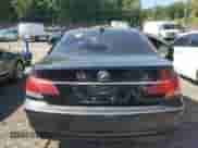 2008 BMW 7 Series 750i with VIN WBAHL83508DT12739, listed as a Copart auction lot 71648985 with 174,441 mi miles and Salvage title. Bid and sale history available at DreamBid. Image 6.