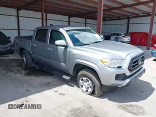 2023 Toyota Tacoma SR with VIN 3TMCZ5AN4PM589863, listed as a IAAI auction lot 43068221 with 22,288 mi miles and . Bid and sale history available at DreamBid. Image 1.