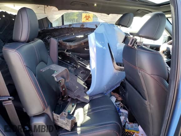 2024 Honda Pilot TrailSport с VIN 5FNYG1H69RB043893, выставлен на аукционе Copart как лот 52099205 с пробегом 34 057 миль миль и Списание • Salvage title. История ставок и продаж доступна на DreamBid. Изображение 11.