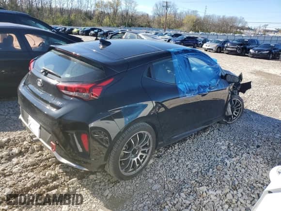 2021 Hyundai Veloster Turbo R-Spec z VIN KMHTH6AB0MU032448, wystawiony jako Copart lot #80163054 z przebiegiem 51 466 mil mil oraz Szkoda całkowita • Salvage title. Historia ofert i sprzedaży dostępna na DreamBid. Obrazek 3.