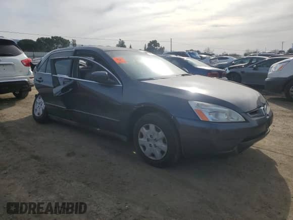 2004 Honda Accord LX z VIN 1HGCM55304A133540, wystawiony jako Copart lot #46949515 z przebiegiem 209 112 mil mil oraz Szkoda całkowita • Salvage title. Historia ofert i sprzedaży dostępna na DreamBid. Obrazek 4.
