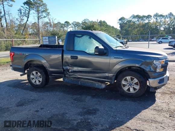 2017 Ford F-150 XL with VIN 1FTMF1EF1HFB62439, listed as a IAAI auction lot 43467854 with 54,701 mi miles and . Bid and sale history available at DreamBid. Image 13.