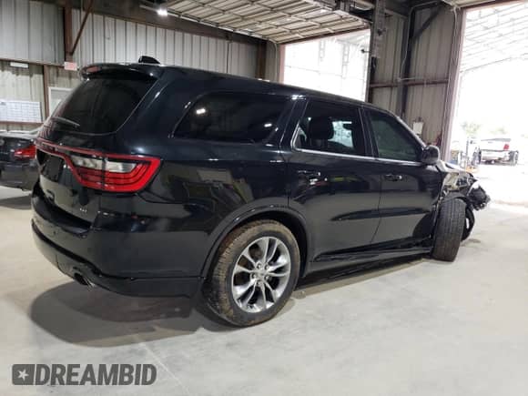2020 Dodge Durango GT Plus with VIN 1C4RDHDG7LC222605, listed as a Copart auction lot 69654225 with 85,851 mi miles and Salvage title. Bid and sale history available at DreamBid. Image 3.
