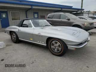 1966 Chevrolet Corvette with VIN 194676S122426, listed as a Copart auction lot 80920774 with 93,243 mi miles and Non repairable. Bid and sale history available at DreamBid. Image 4.