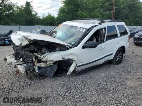 2008 Jeep Grand Cherokee Laredo с VIN 1J8GR48K28C227288, выставлен на аукционе Copart как лот 66882355 с пробегом Не указан миль и Списание • Salvage title. История ставок и продаж доступна на DreamBid. Изображение 1.