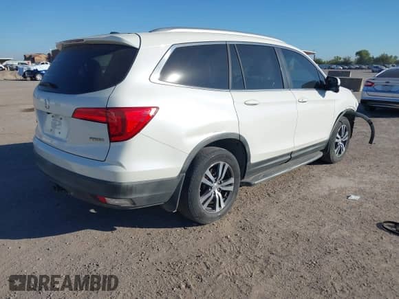 2016 Honda Pilot EX-L z VIN 5FNYF6H50GB031961, wystawiony jako IAAI lot #43427214 z przebiegiem 152 119 mil mil oraz . Historia ofert i sprzedaży dostępna na DreamBid. Obrazek 4.