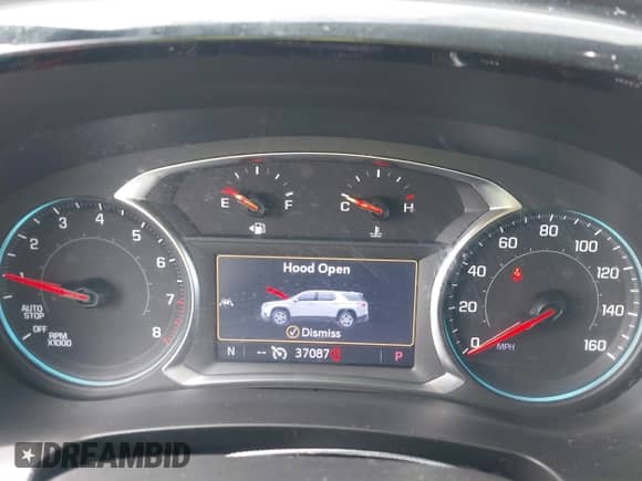 2023 Chevrolet Traverse LT Cloth with VIN 1GNERGKW1PJ122402, listed as a IAAI auction lot 42517059 with 37,087 mi miles and . Bid and sale history available at DreamBid. Image 7.