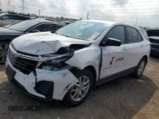 2023 Chevrolet Equinox LS с VIN 3GNAXHEG6PL206738, выставлен на аукционе Copart как лот 69272775 с пробегом 27 847 миль миль и Списание • Salvage title. История ставок и продаж доступна на DreamBid. Изображение 1.
