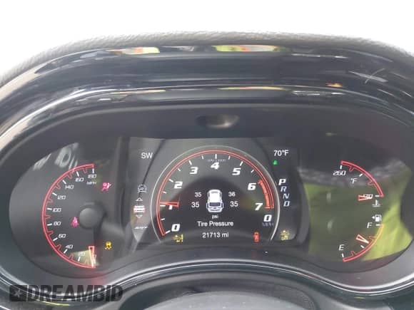 2021 Dodge Durango SRT 392 with VIN 1C4SDJGJ3MC573920, listed as a IAAI auction lot 43461904 with 21,713 mi miles and . Bid and sale history available at DreamBid. Image 7.