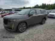 2021 Cadillac Escalade Sport with VIN 1GYS3FKL7MR432882, listed as a Copart auction lot 61437955 with 55,277 mi miles and Salvage title. Bid and sale history available at DreamBid. Image 1.