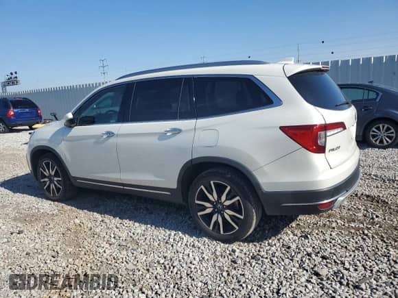 2019 Honda Pilot Touring 8-Passenger z VIN 5FNYF6H91KB085992, wystawiony jako Copart lot #57555005 z przebiegiem 59 063 mil mil oraz Szkoda całkowita • Salvage title. Historia ofert i sprzedaży dostępna na DreamBid. Obrazek 2.