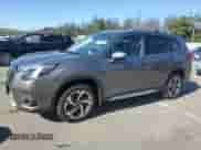 2024 Subaru Forester Touring z VIN JF2SKAMCXRH443642, wystawiony jako Copart lot #69770275 z przebiegiem 14 197 mil mil oraz Szkoda całkowita • Salvage title. Historia ofert i sprzedaży dostępna na DreamBid. Obrazek 1.