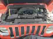 2021 Jeep Wrangler Unlimited Sahara with VIN 1C4HJXEGXMW631033, listed as a Copart auction lot 75080754 with 52,857 mi miles and Salvage title. Bid and sale history available at DreamBid. Image 12.