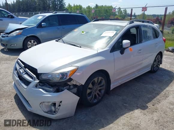 2014 Subaru Impreza Special Sports Limited z VIN JF1GPAU66E8262182, wystawiony jako IAAI lot #42153711 z przebiegiem 120 498 mil mil oraz . Historia ofert i sprzedaży dostępna na DreamBid. Obrazek 2.