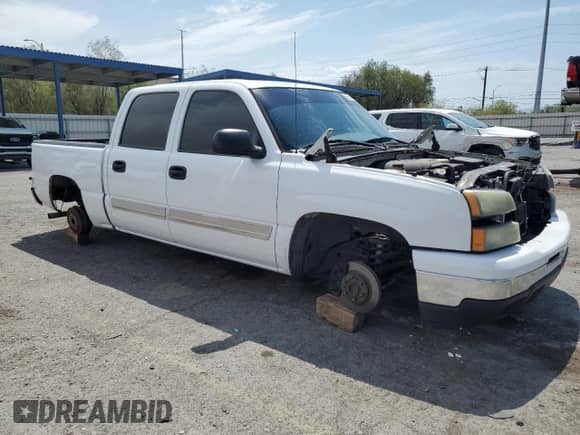 2006 Chevrolet Silverado 1500 LT3 with VIN 2GCEC13T661146604, listed as a Copart auction lot 65547575 with 173,259 mi miles and Salvage title. Bid and sale history available at DreamBid. Image 4.