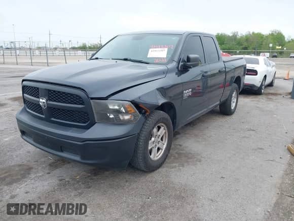 2021 Ram 1500 Tradesman z VIN 1C6RR6FG1MS584995, wystawiony jako IAAI lot #41913207 z przebiegiem 117 217 mil mil oraz . Historia ofert i sprzedaży dostępna na DreamBid. Obrazek 2.